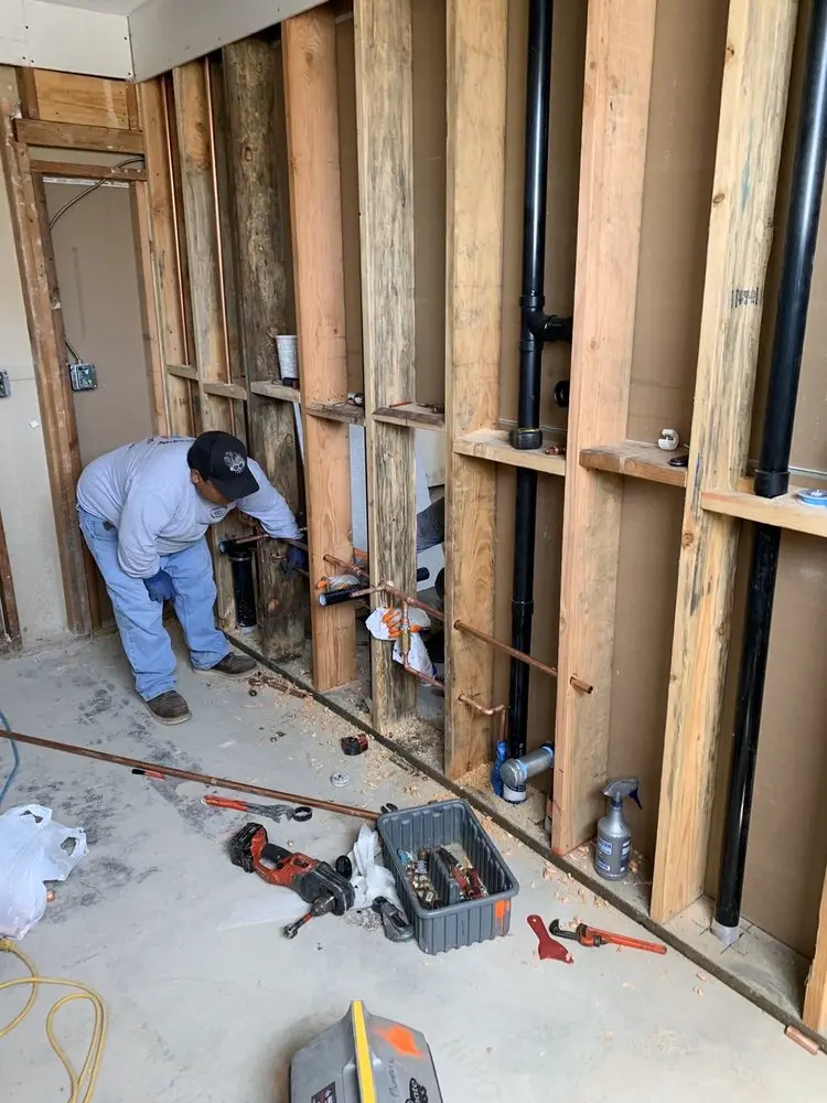 Commercial rough-in plumbing for Gas Line Repair in Glenn Springs